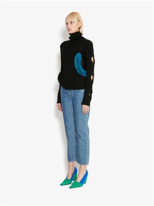 Turtleneck with cut out JW ANDERSON | KW0697YN0008999